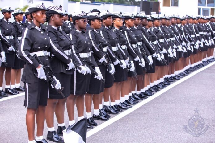 GHANA POLICE PARADE