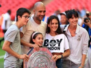 Pep and his family