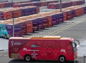 Qatar world cup bus terminal